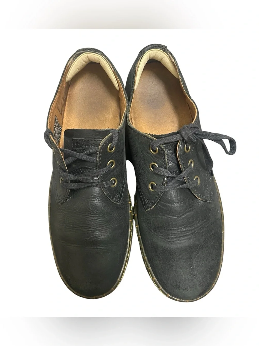 Dr. Martens Coronado Black Leather Lace-Up Shoes